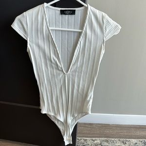 Deep V Bodysuit